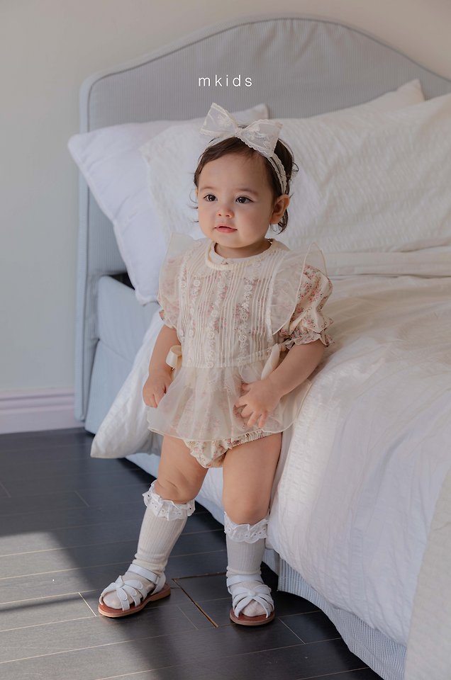 Mkids - Korean Baby Fashion - #babyootd - Bell Frill Bustier - 10