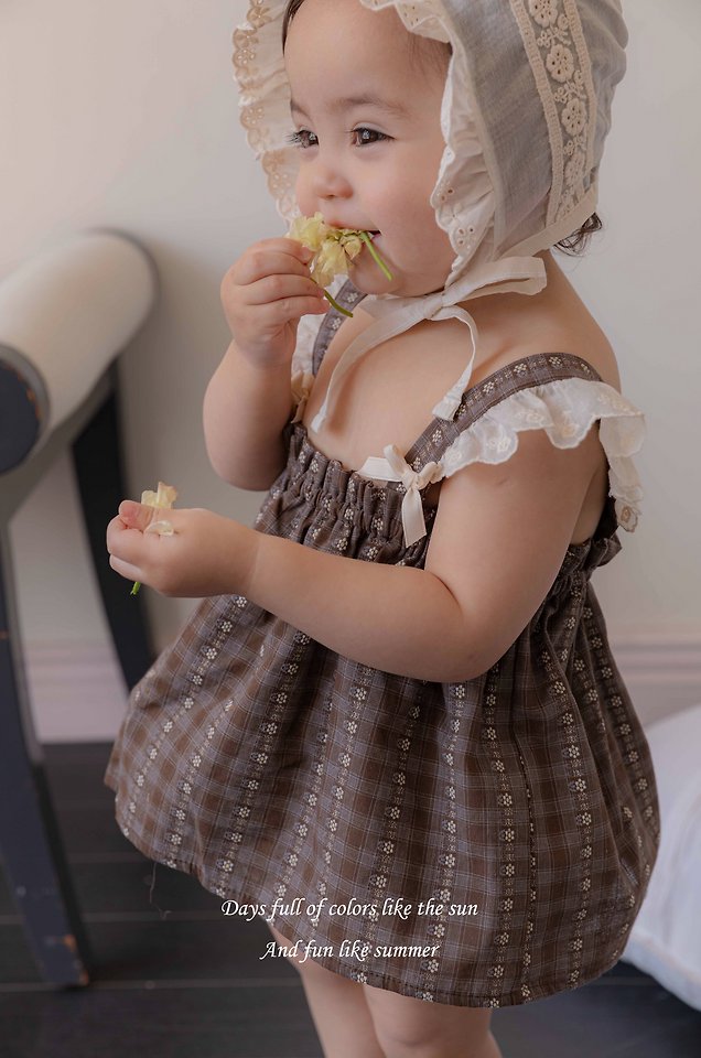 Mkids - Korean Baby Fashion - #babyootd - Bell Frill Suit - 11
