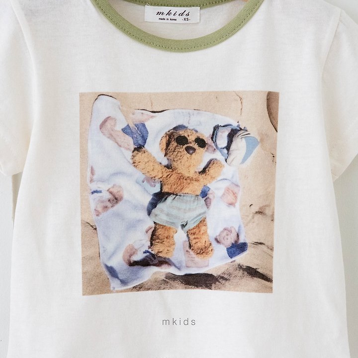 Mkids - Korean Baby Fashion - #babyoutfit - Paradise Tee - 3