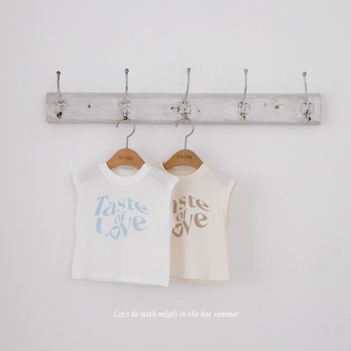 Mkids - Korean Baby Fashion - #babyoutfit - Summer Sleeveless Top