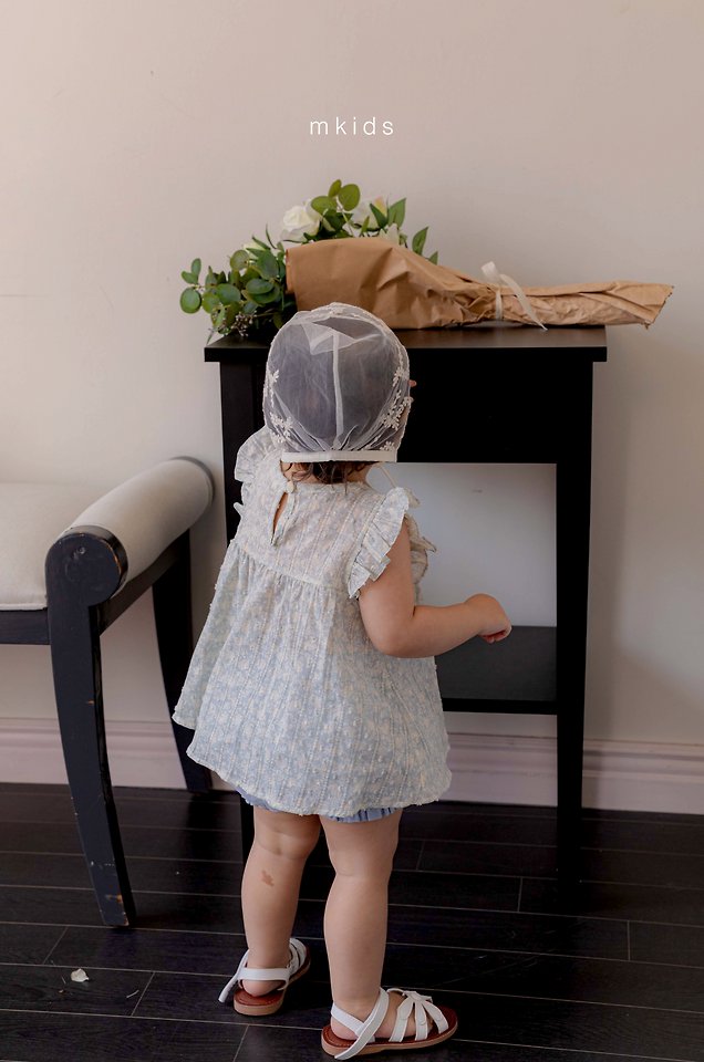 Mkids - Korean Baby Fashion - #babyoutfit - Lauren Frill Set - 11