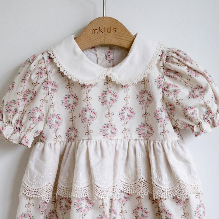 Mkids - Korean Baby Fashion - #babyoutfit - Amor One-piece - 3