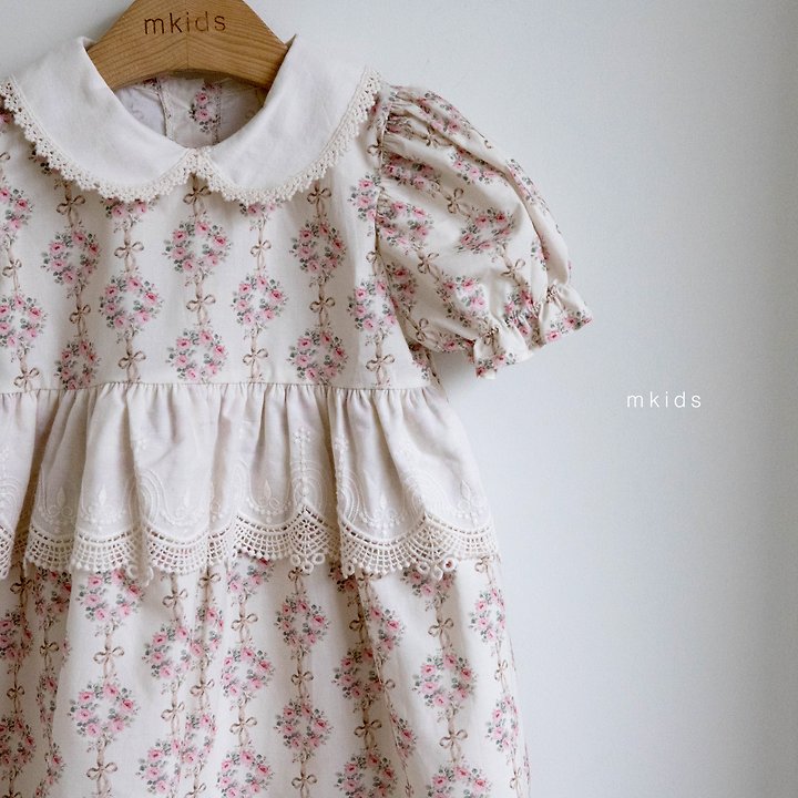 Mkids - Korean Baby Fashion - #babyoutfit - Amor One-piece - 4