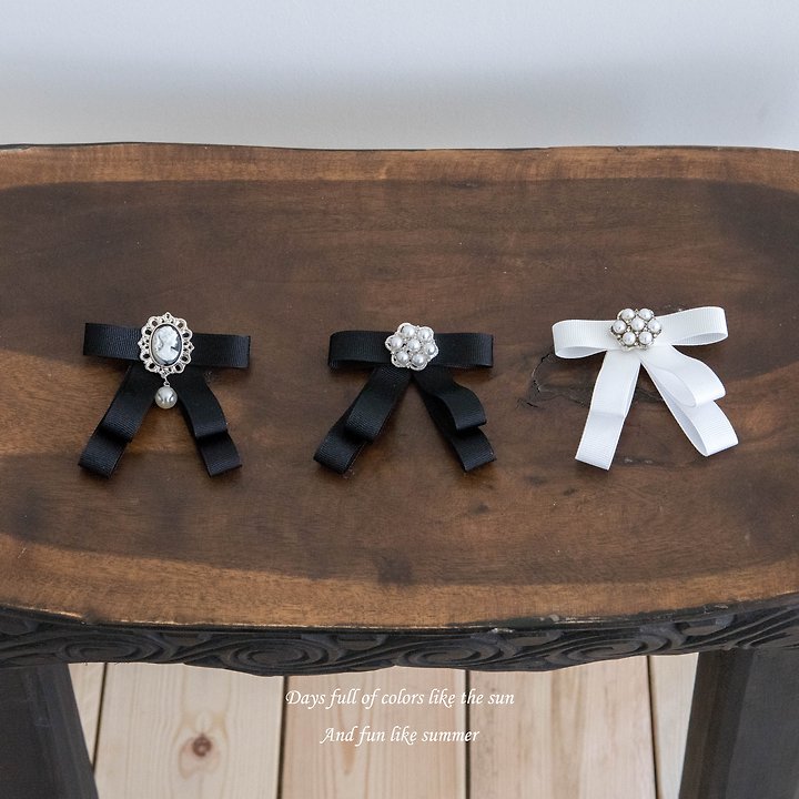 Mkids - Korean Baby Fashion - #babyoutfit - Coco Beads Brooch