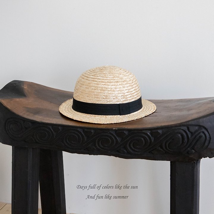 Mkids - Korean Baby Fashion - #babyoutfit - Coco Straw Hat