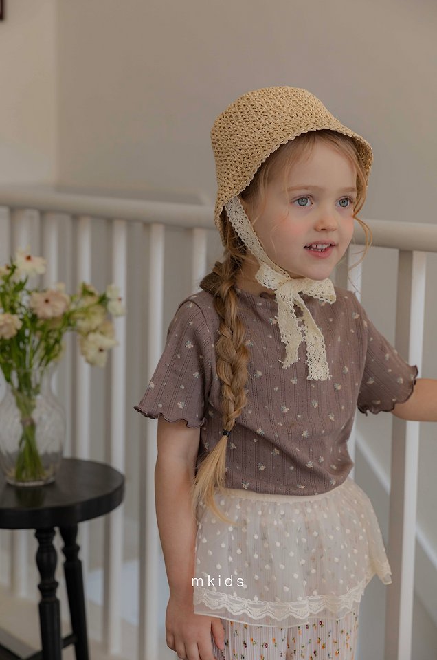 Mkids - Korean Baby Fashion - #babyoutfit - Lily Straw Hat - 12
