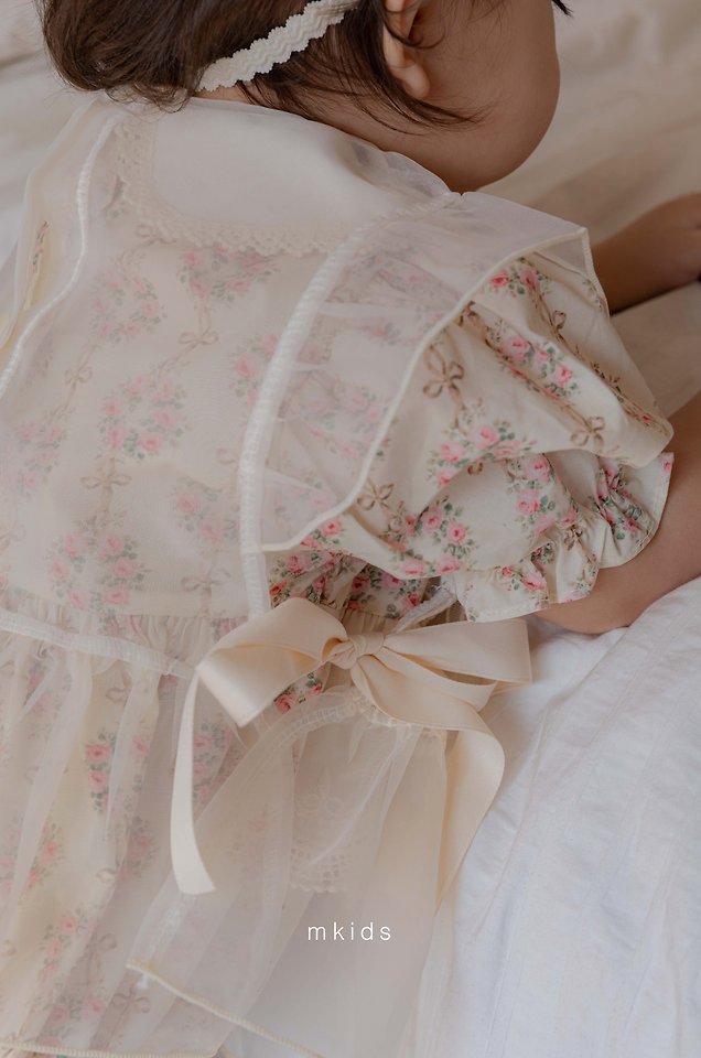 Mkids - Korean Baby Fashion - #babyoutfit - Bell Frill Bustier - 11