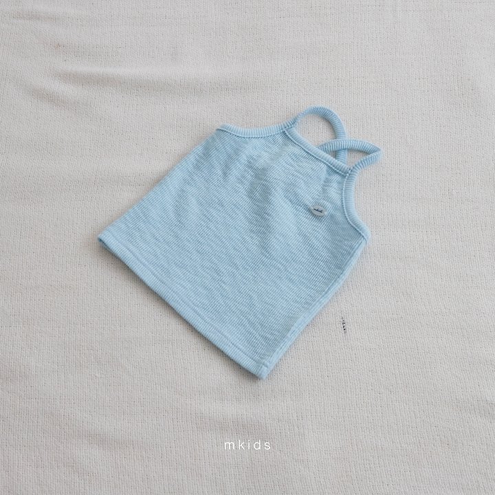 Mkids - Korean Baby Fashion - #babyoutfit - Slim Sleeveless Top - 6