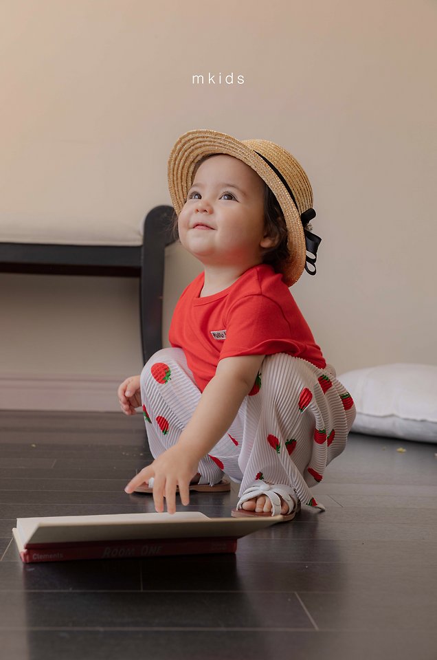 Mkids - Korean Baby Fashion - #babyoutfit - Hello Tee - 4