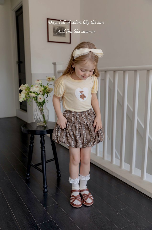 Mkids - Korean Baby Fashion - #babywear - Love Bear Tee - 6