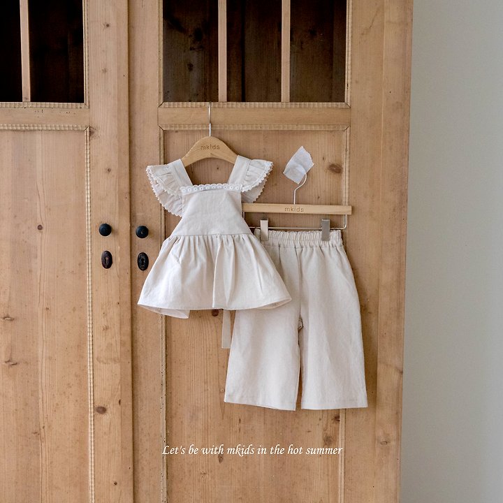 Mkids - Korean Baby Fashion - #babywear - Mayo Frill Set - 2