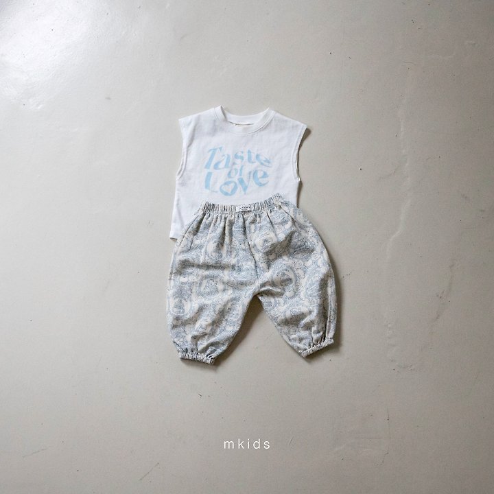 Mkids - Korean Baby Fashion - #babywear - Summer Sleeveless Top - 4
