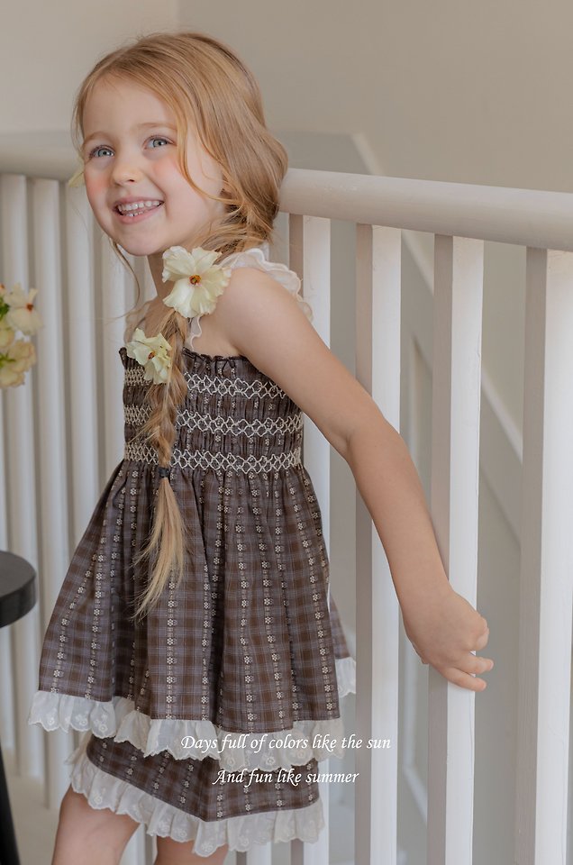 Mkids - Korean Baby Fashion - #onlinebabyboutique - Bell Smock Blouse - 10