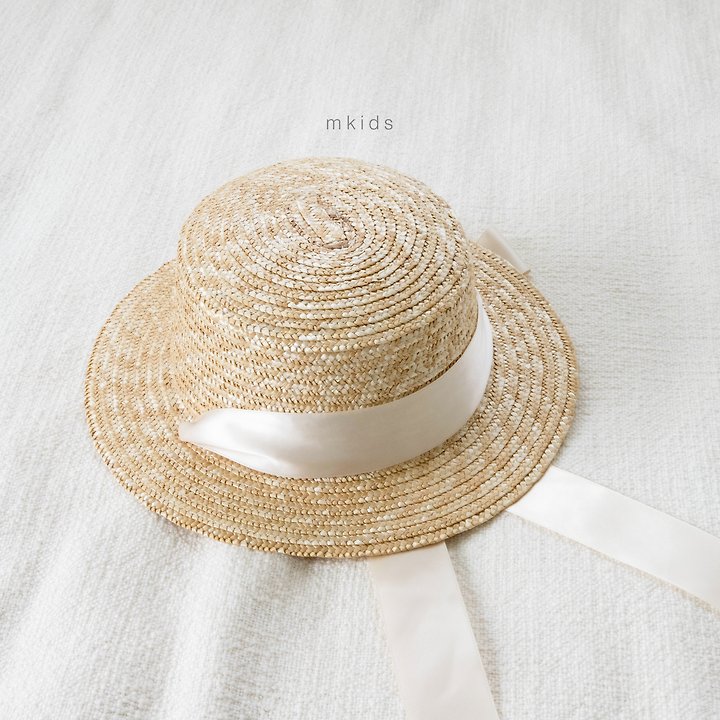 Mkids - Korean Baby Fashion - #onlinebabyboutique - Ailee Straw Hat - 2