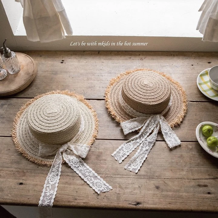 Mkids - Korean Baby Fashion - #onlinebabyboutique - Mayo Straw Hat