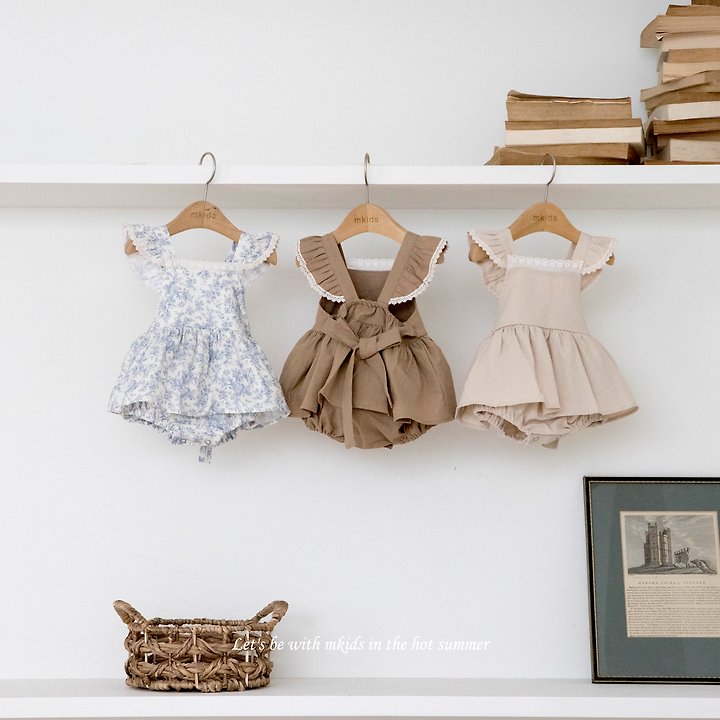Mkids - Korean Baby Fashion - #onlinebabyboutique - Mayo Frill Suit - 5