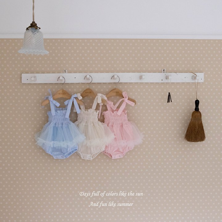 Mkids - Korean Baby Fashion - #onlinebabyboutique - Doremi Smocking Suit