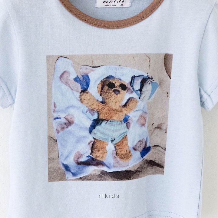 Mkids - Korean Baby Fashion - #onlinebabyshop - Paradise Tee - 6
