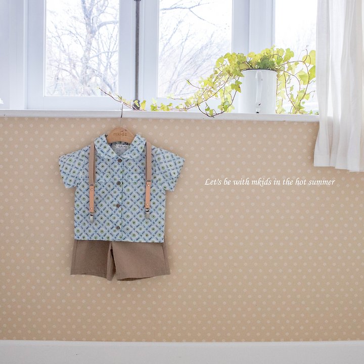 Mkids - Korean Baby Fashion - #onlinebabyshop - Crople Suspender - 6