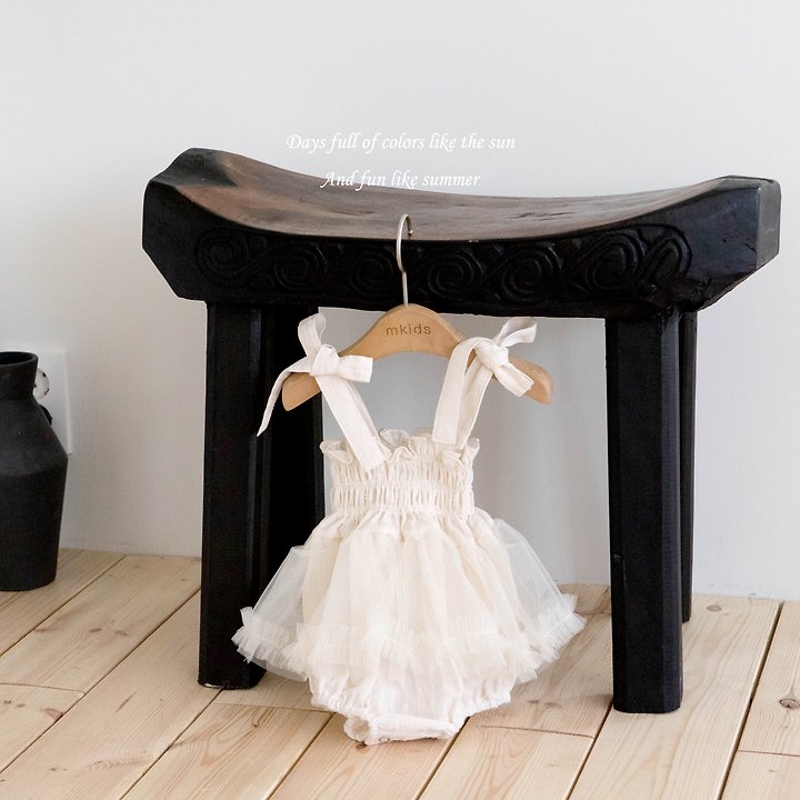 Mkids - Korean Baby Fashion - #onlinebabyshop - Doremi Smocking Suit - 2