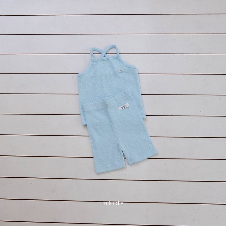 Mkids - Korean Baby Fashion - #onlinebabyshop - Slim Sleeveless Top - 10