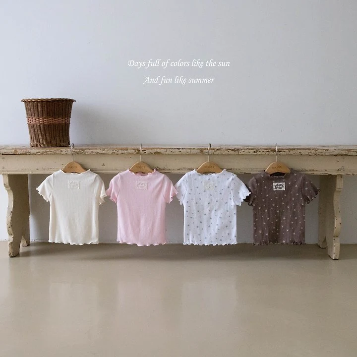 Mkids - Korean Baby Fashion - #smilingbaby - Ette Frill Tee