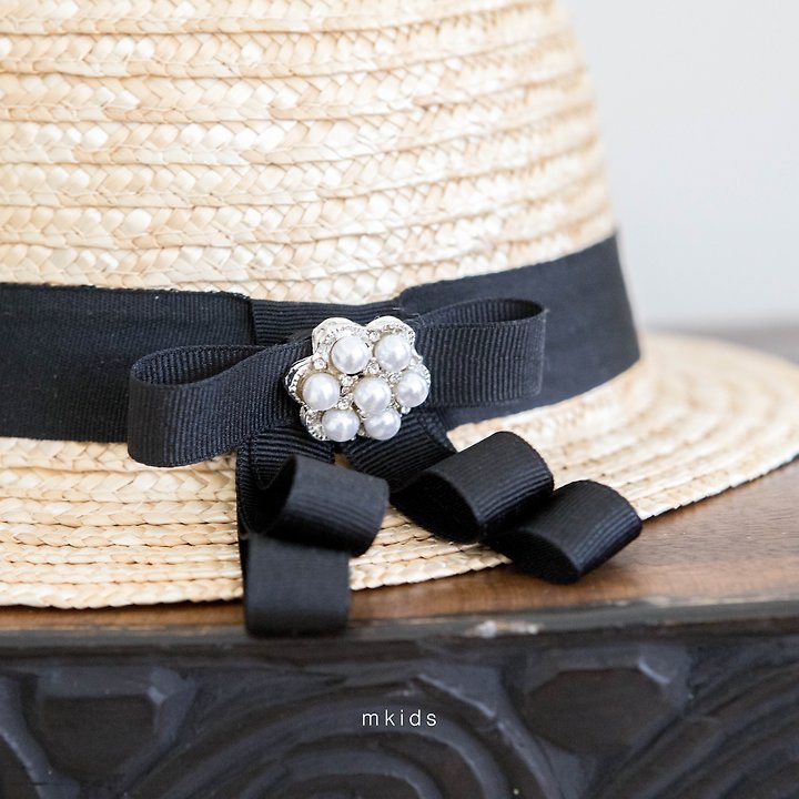 Mkids - Korean Baby Fashion - #smilingbaby - Coco Straw Hat - 5