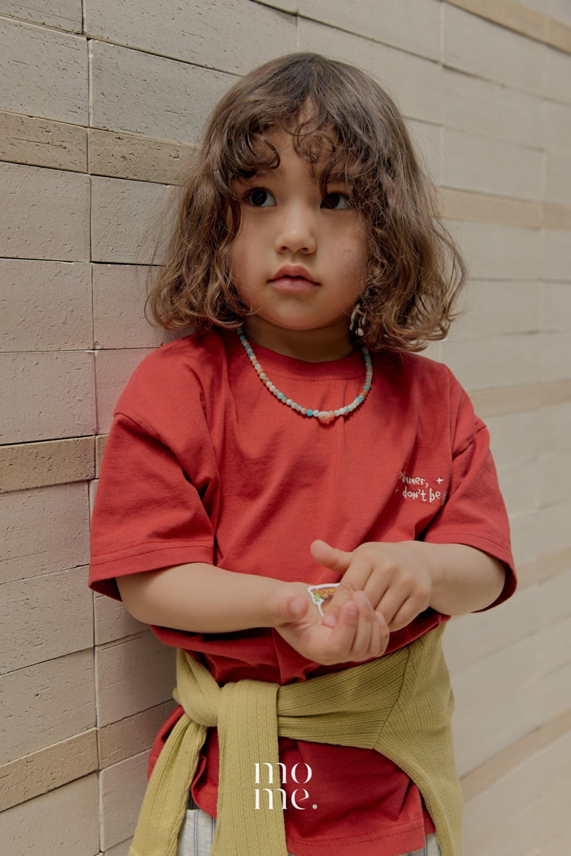 Mome - Korean Children Fashion - #kidzfashiontrend - Natural Stone Bead Necklace - 4