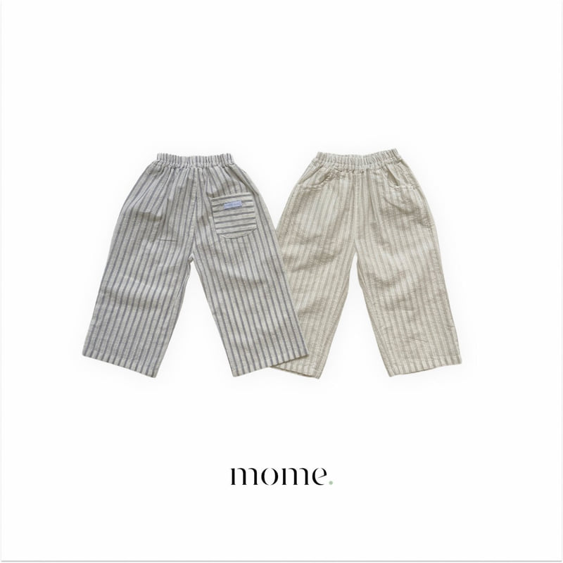 Mome - Korean Children Fashion - #childofig - Line Pants - 12
