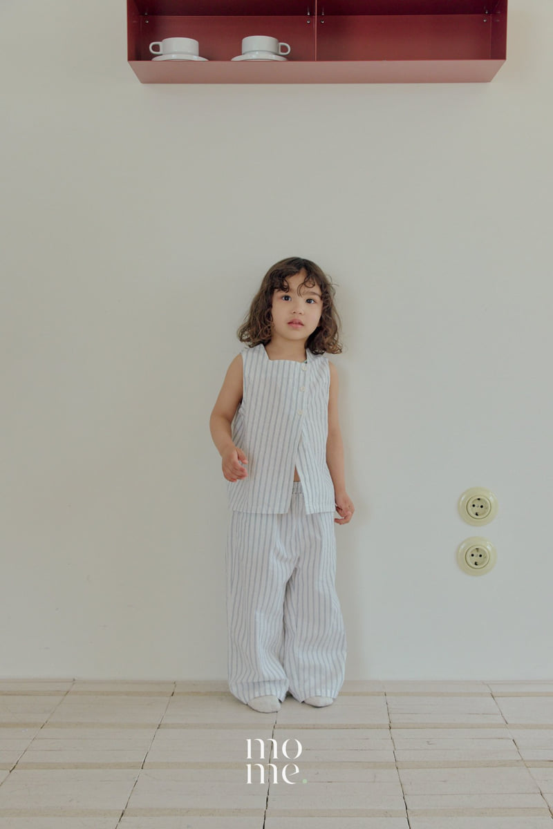 Mome - Korean Children Fashion - #childofig - Line Blouse - 3