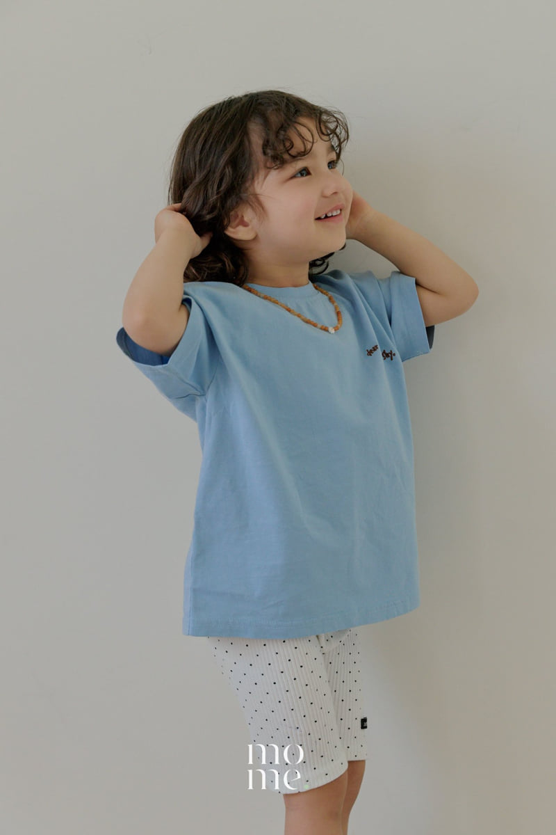 Mome - Korean Children Fashion - #childrensboutique - Ribbed Dot Leggings