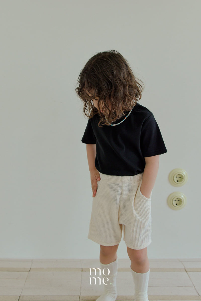 Mome - Korean Children Fashion - #designkidswear - Plain Short Sleeve Tee - 9