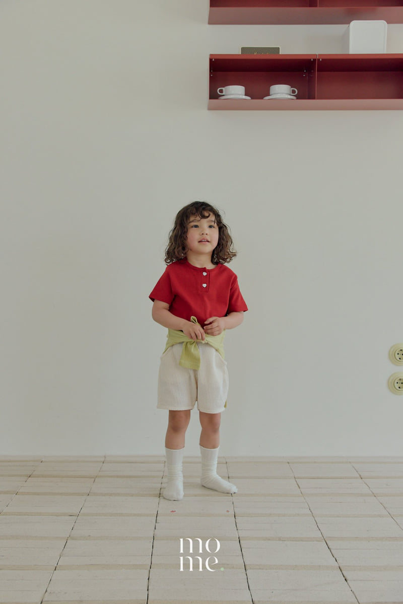 Mome - Korean Children Fashion - #discoveringself - Knit Waffle Shorts - 8