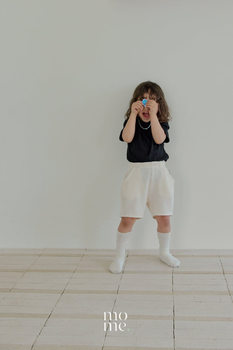 Mome - Korean Children Fashion - #fashionkids - Plain Short Sleeve Tee - 11