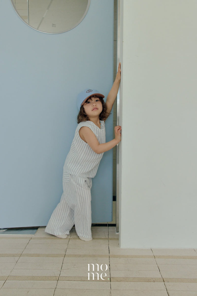 Mome - Korean Children Fashion - #kidsshorts - Line Blouse - 8