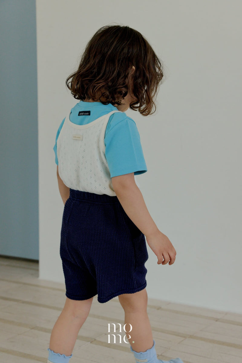 Mome - Korean Children Fashion - #kidsstore - Knit Waffle Shorts - 11