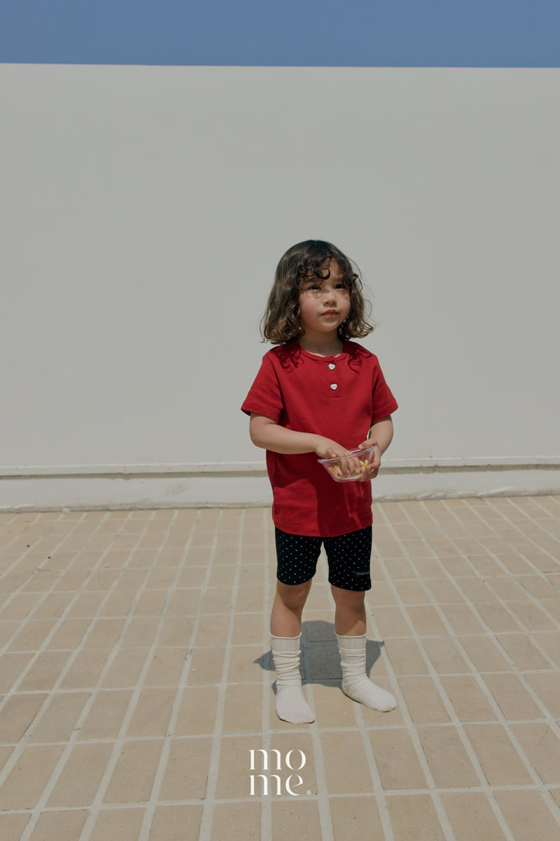 Mome - Korean Children Fashion - #kidzfashiontrend - Heart Heart Tee - 8