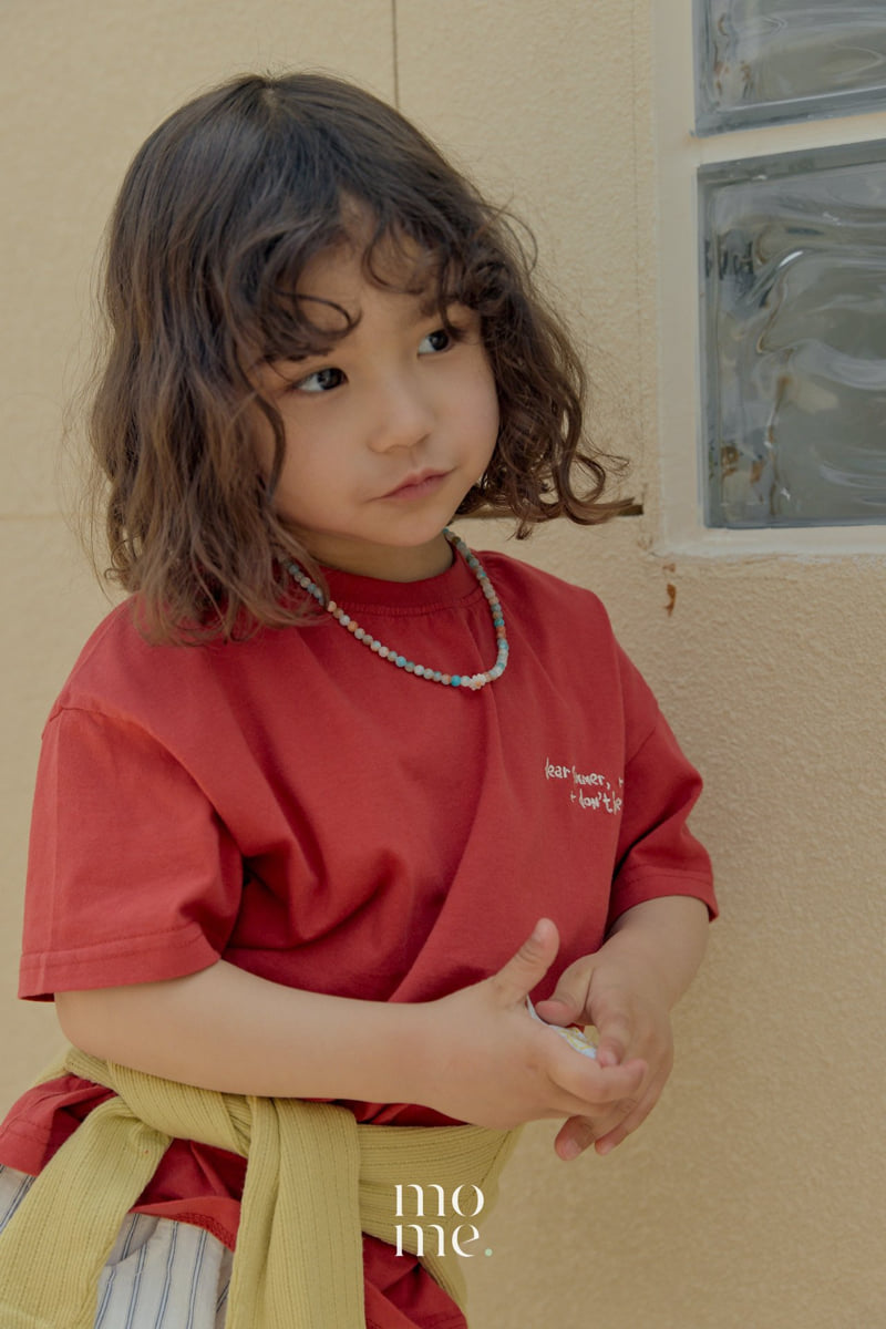 Mome - Korean Children Fashion - #littlefashionista - Natural Stone Bead Necklace - 5