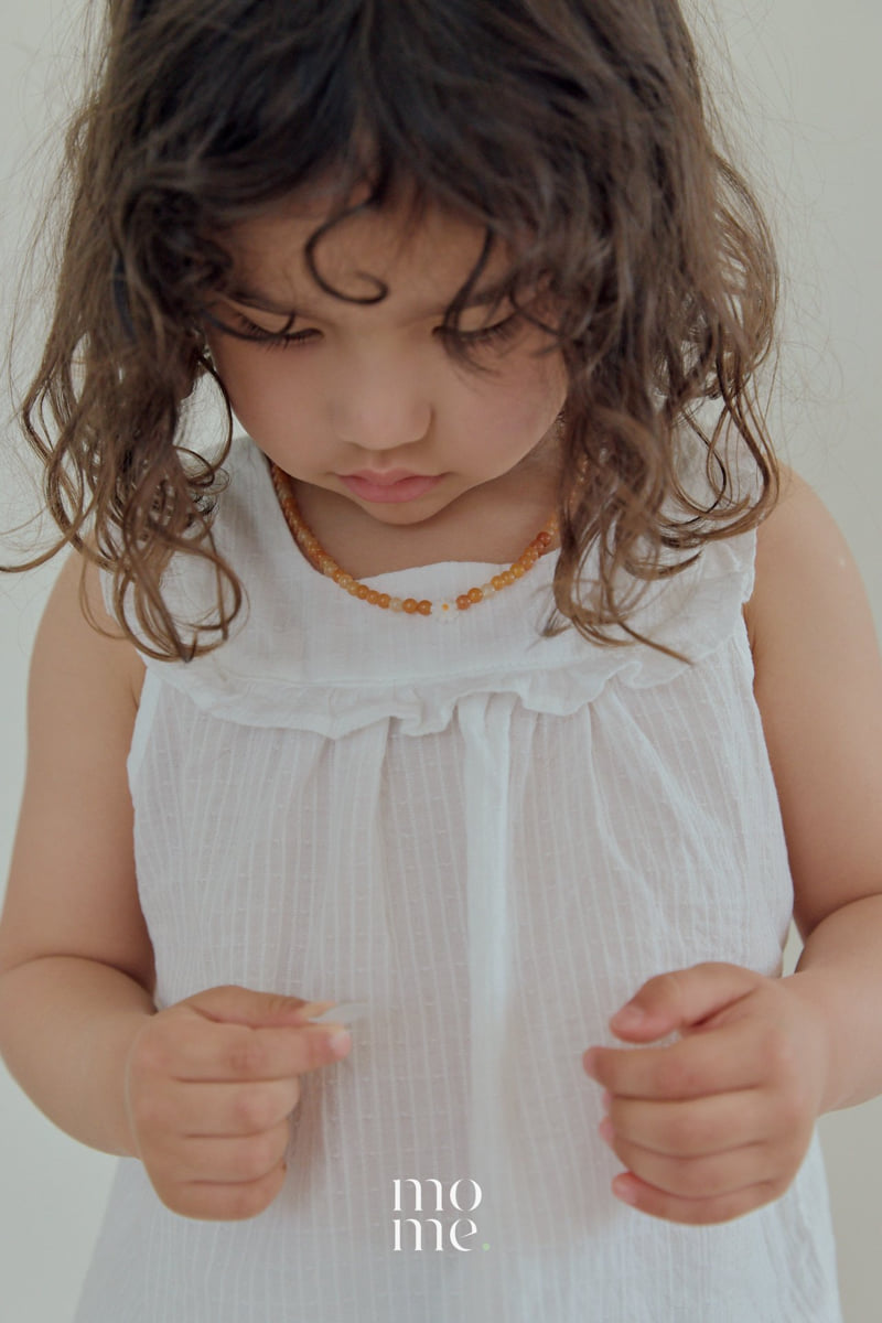 Mome - Korean Children Fashion - #magicofchildhood - Natural Stone Bead Necklace - 6