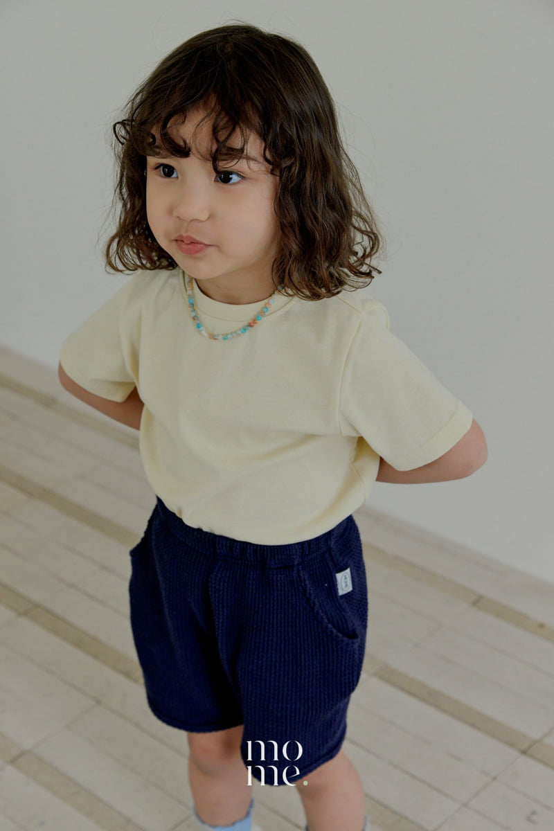 Mome - Korean Children Fashion - #magicofchildhood - Plain Short Sleeve Tee - 3