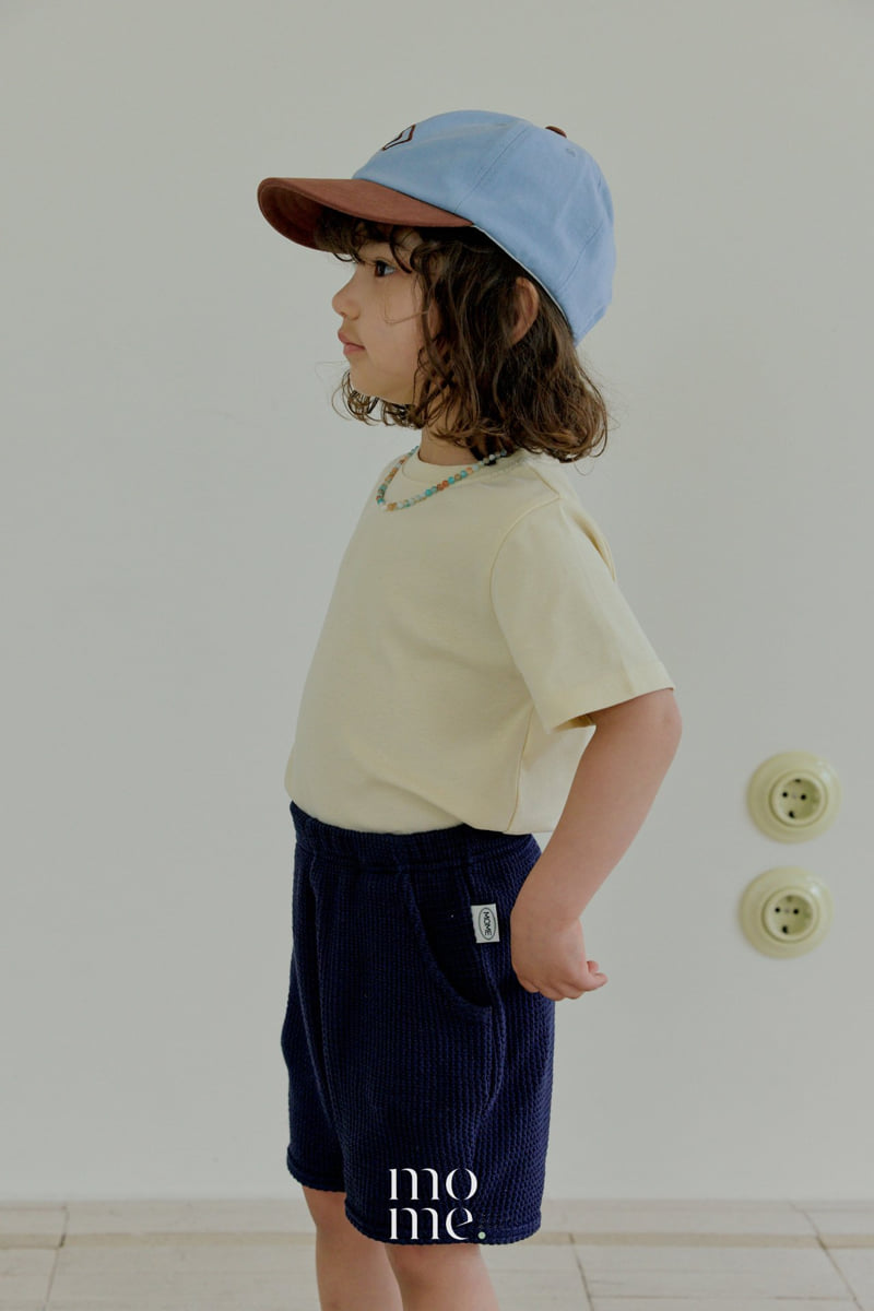 Mome - Korean Children Fashion - #magicofchildhood - Plain Short Sleeve Tee - 4