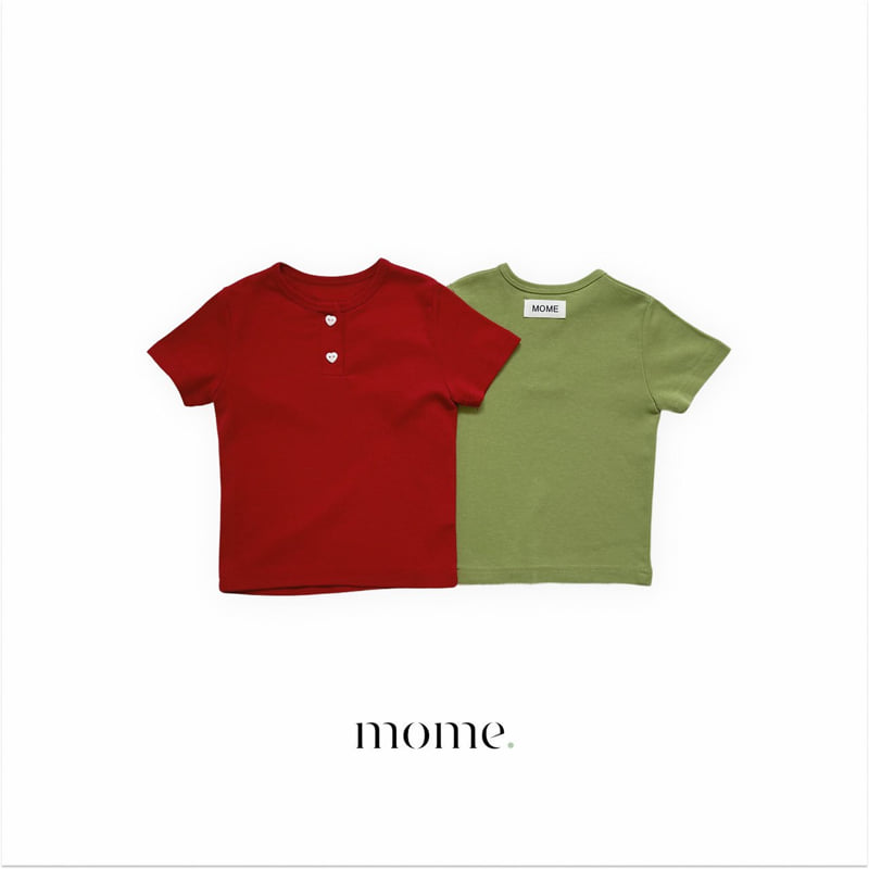 Mome - Korean Children Fashion - #minifashionista - Heart Heart Tee - 12