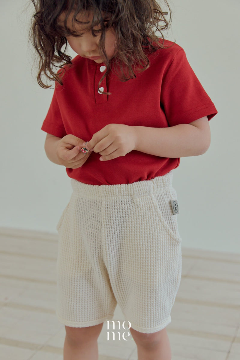 Mome - Korean Children Fashion - #prettylittlegirls - Knit Waffle Shorts