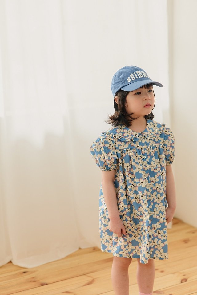 Mon Atelier - Korean Children Fashion - #kidsshorts - French Flower One-piece - 4