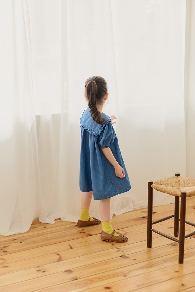 Mon Atelier - Korean Children Fashion - #kidzfashiontrend - French Denim One-piece - 6
