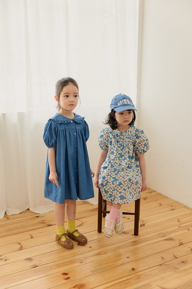 Mon Atelier - Korean Children Fashion - #toddlerclothing - French Flower One-piece - 12