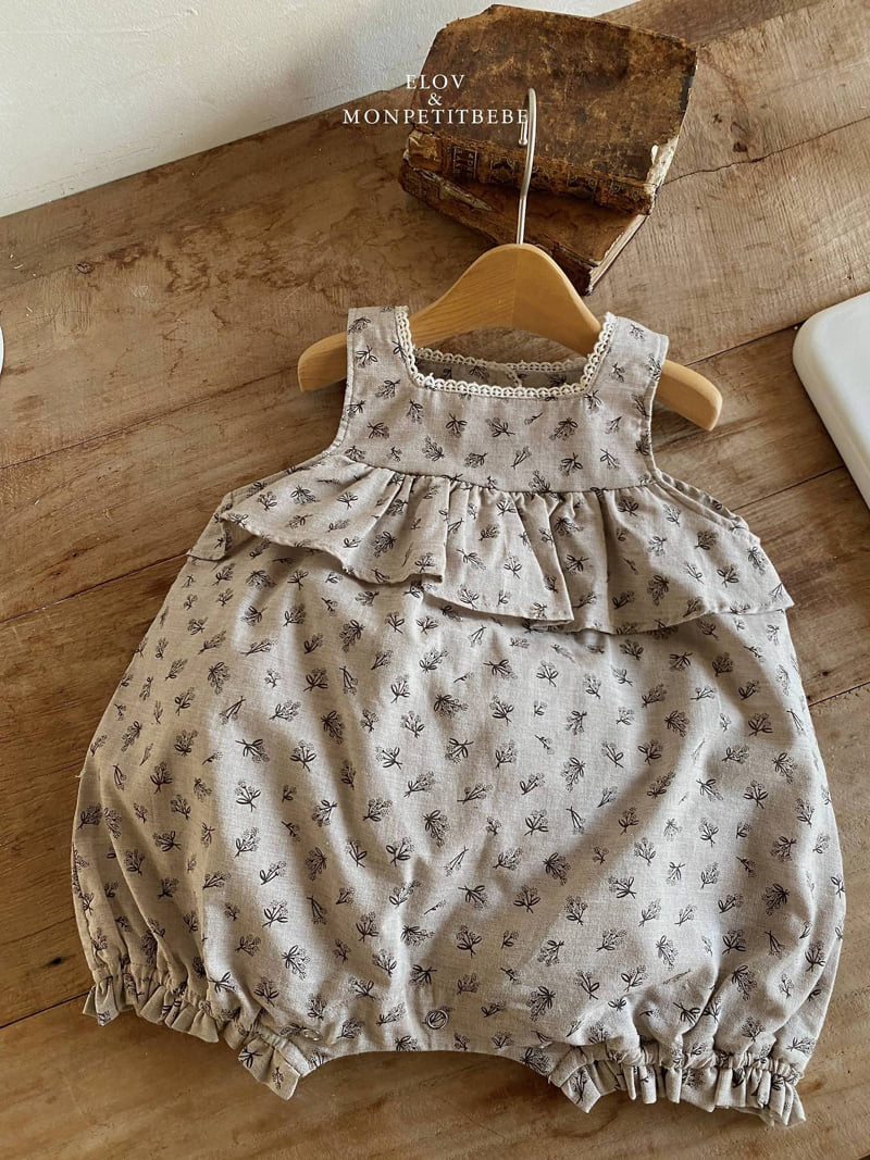 Mon Petit Bebe - Korean Baby Fashion - #babyboutique - Rose Jumpsuit - 8