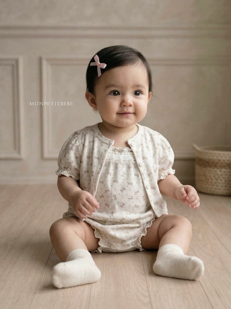 Mon Petit Bebe - Korean Baby Fashion - #babyclothing - Monchel Cardigan - 2