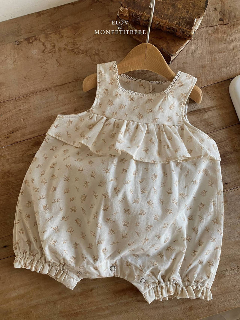 Mon Petit Bebe - Korean Baby Fashion - #babyfashion - Rose Jumpsuit - 11