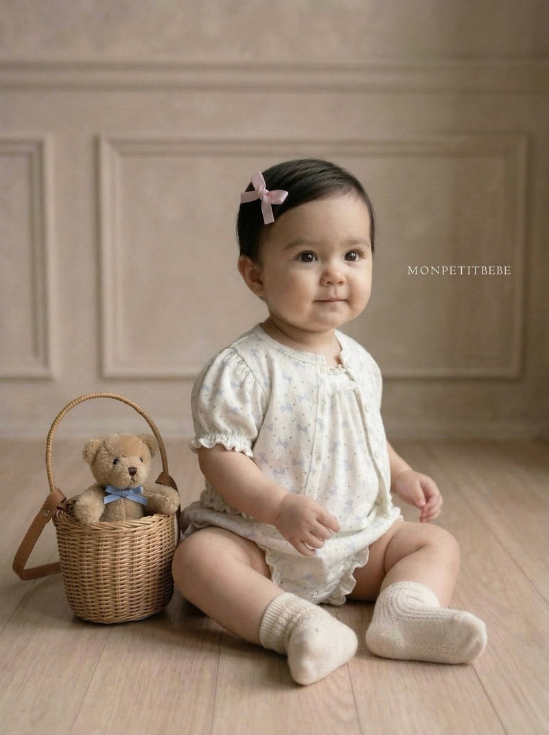 Mon Petit Bebe - Korean Baby Fashion - #babygirlfashion - Monchel Cardigan - 5